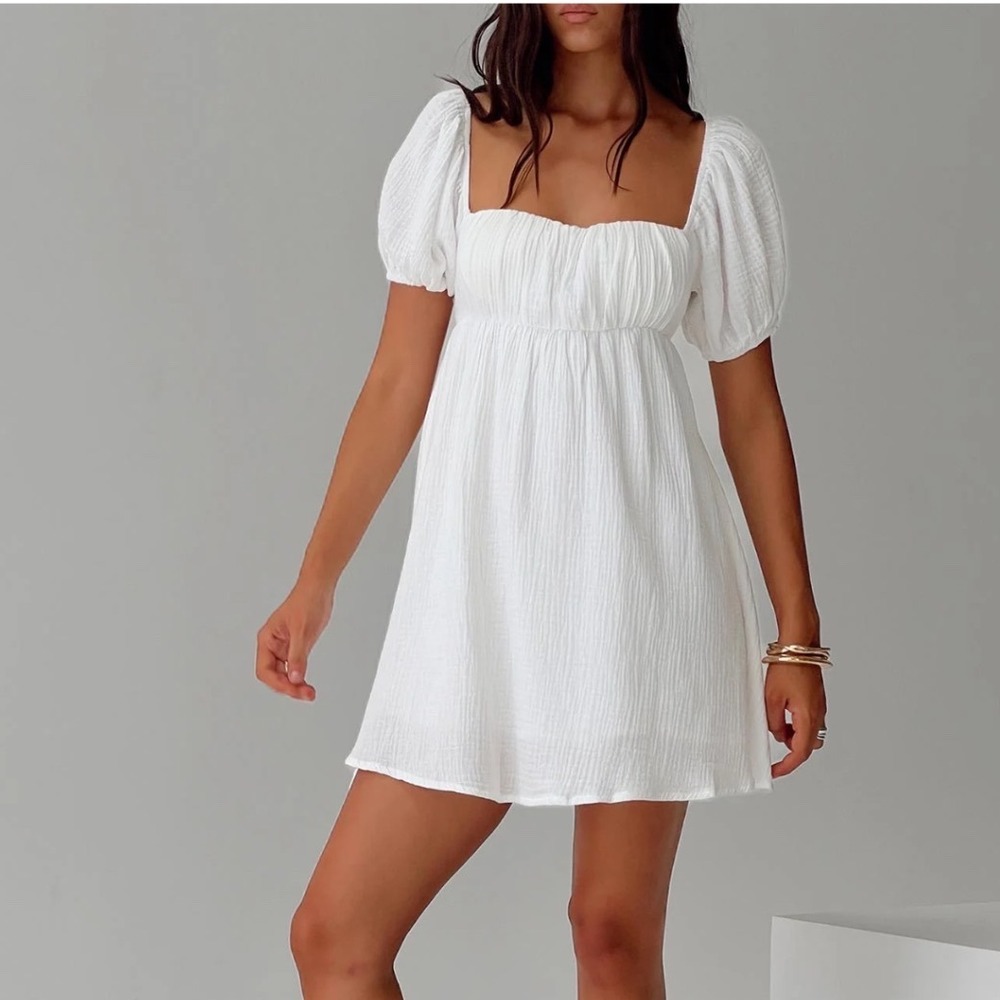 Princess Polly Let's Dance Cotton Mini Dress Size 2
